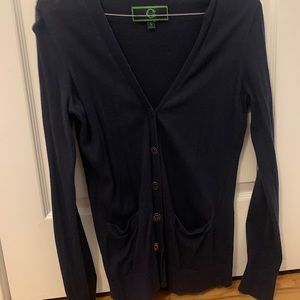 C Wonder Navy Cardigan